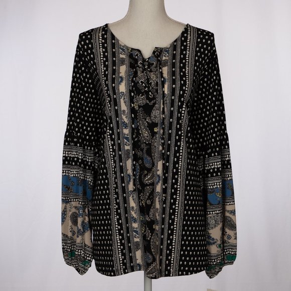 Style & Co. Tops - NWT STYLE & CO Boho Retreat Blouse Size 2X
